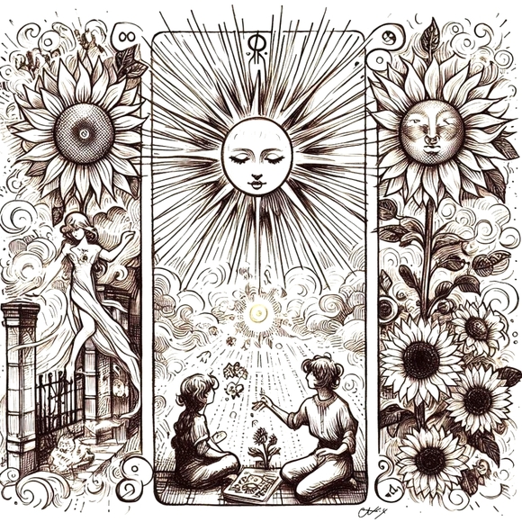 Original tarot card drawing - Picture 1 of 1